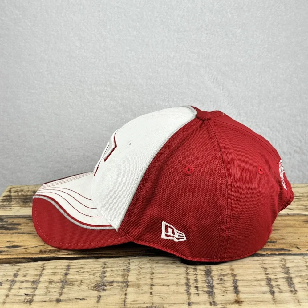 Texas Rangers Hat Cap‎ Strap Back Mens One Size Red White MLB Baseball New Era - Picture 2 of 6